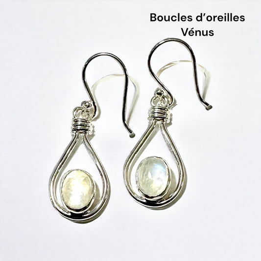 Boucles d'oreilles Venus