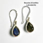 Boucles d'oreilles Labradorite